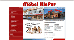 Desktop Screenshot of moebel-kiefer.de